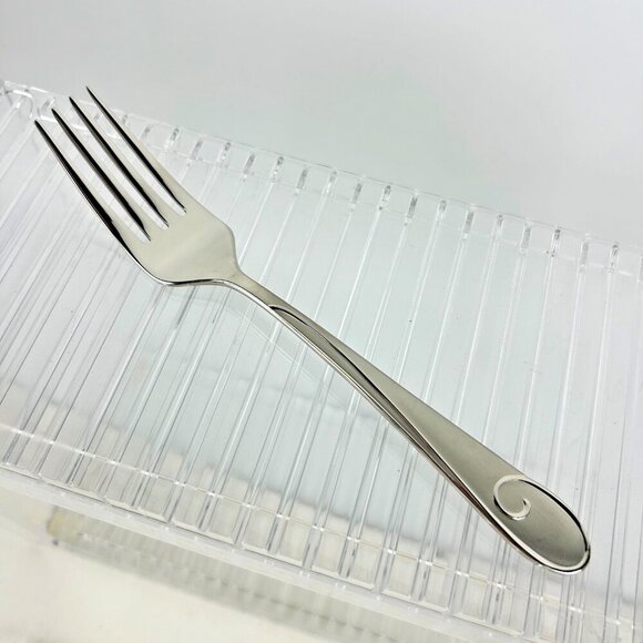 Waterford Ballet Ribbon Matte Stainless Flatware ONE (1) Salad Fork 7-3/8" - Picture 1 of 11